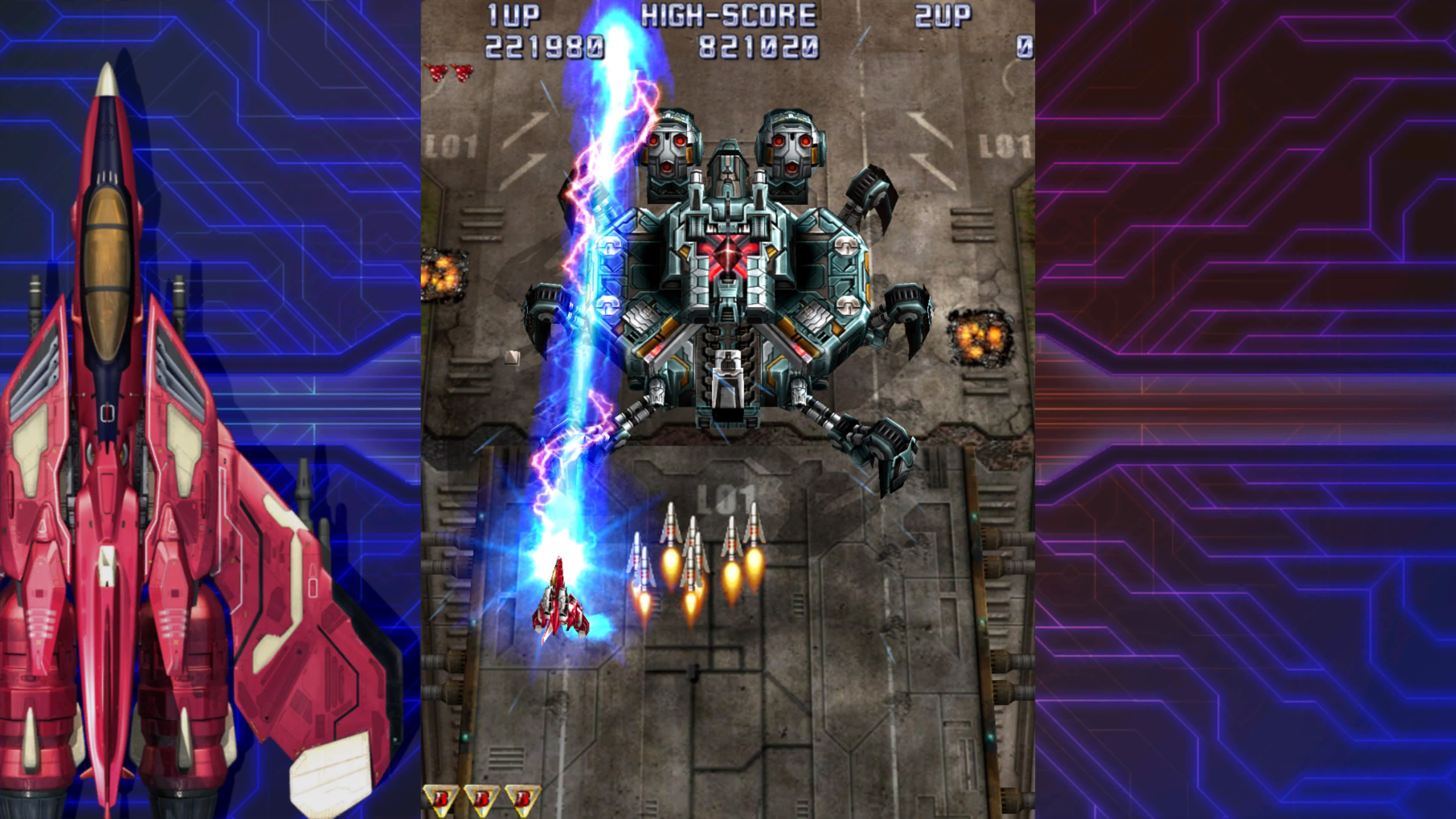 Raiden IV x Mikado remix screenshot