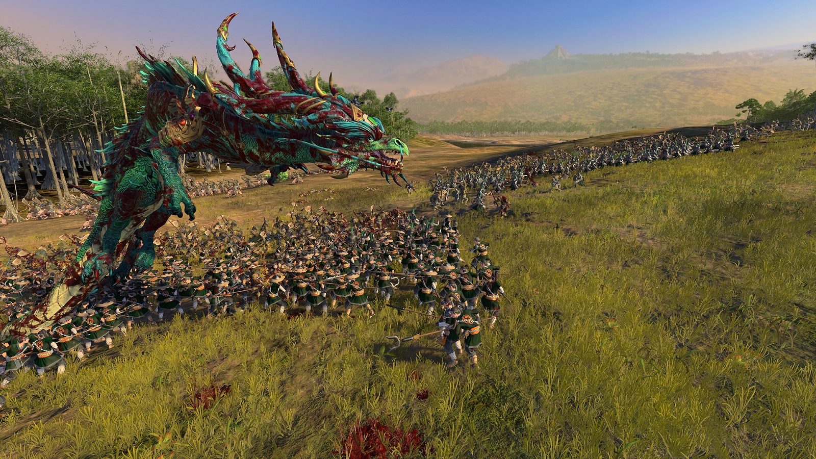 Total War: Warhammer 3 Sombras del Cambio Dragones de Jade