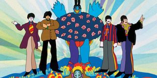The Beatles' animated doppelgangers in Yellow Submarine
