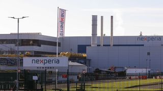 Nexperia factory in Newport.
