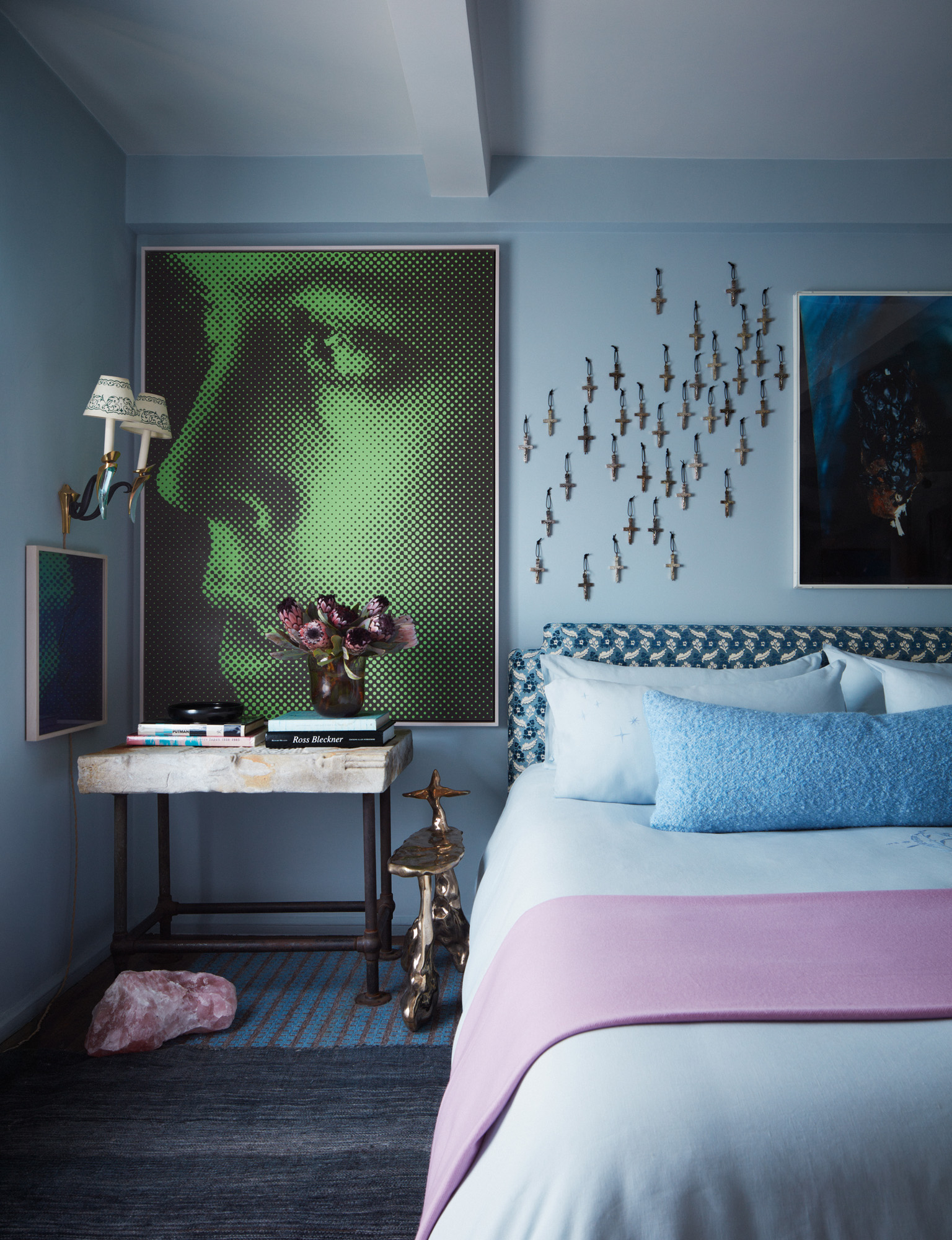 Charlie Ferrer apartment interior, new york