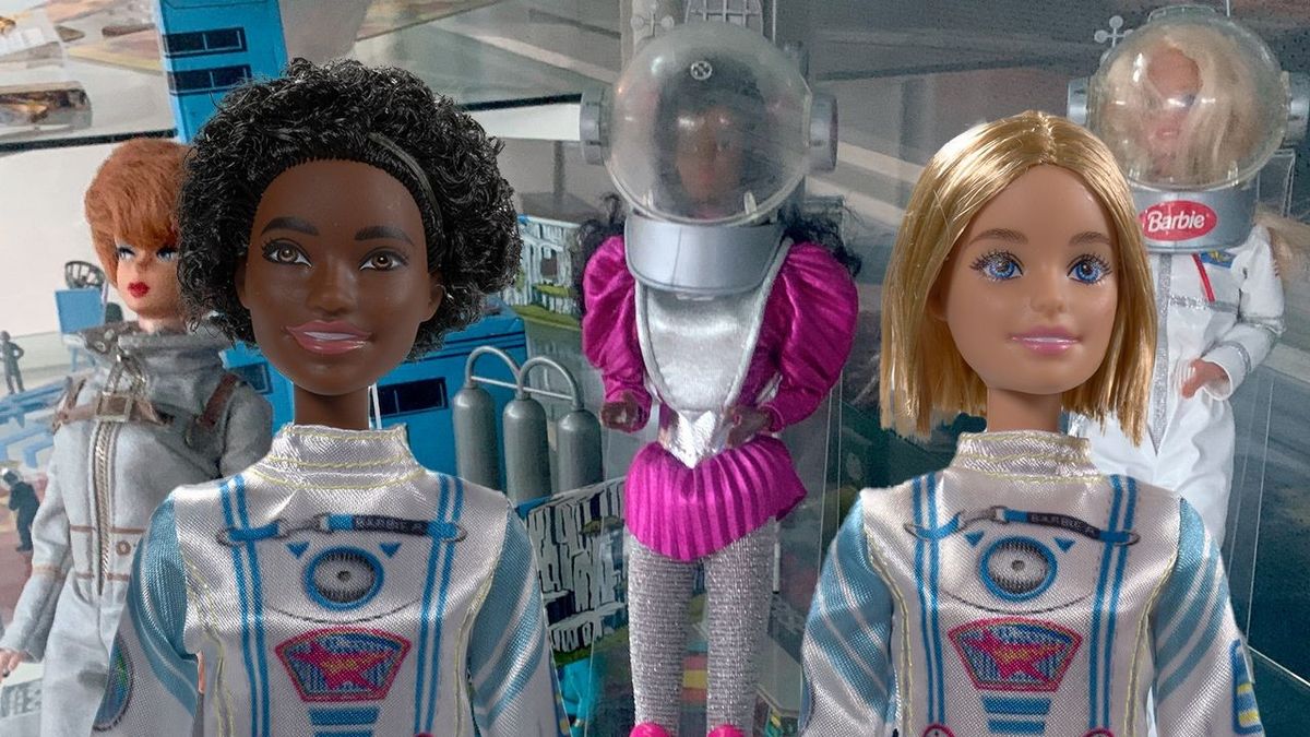 1st Barbie Dolls To Fly Into Space Make Their Debut At Smithsonian | Space