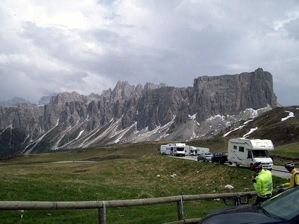 Massed Camper Vans