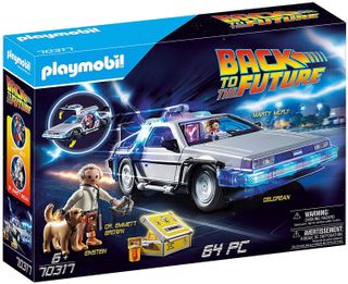 Playmobil's Back to the Future DeLorean set.