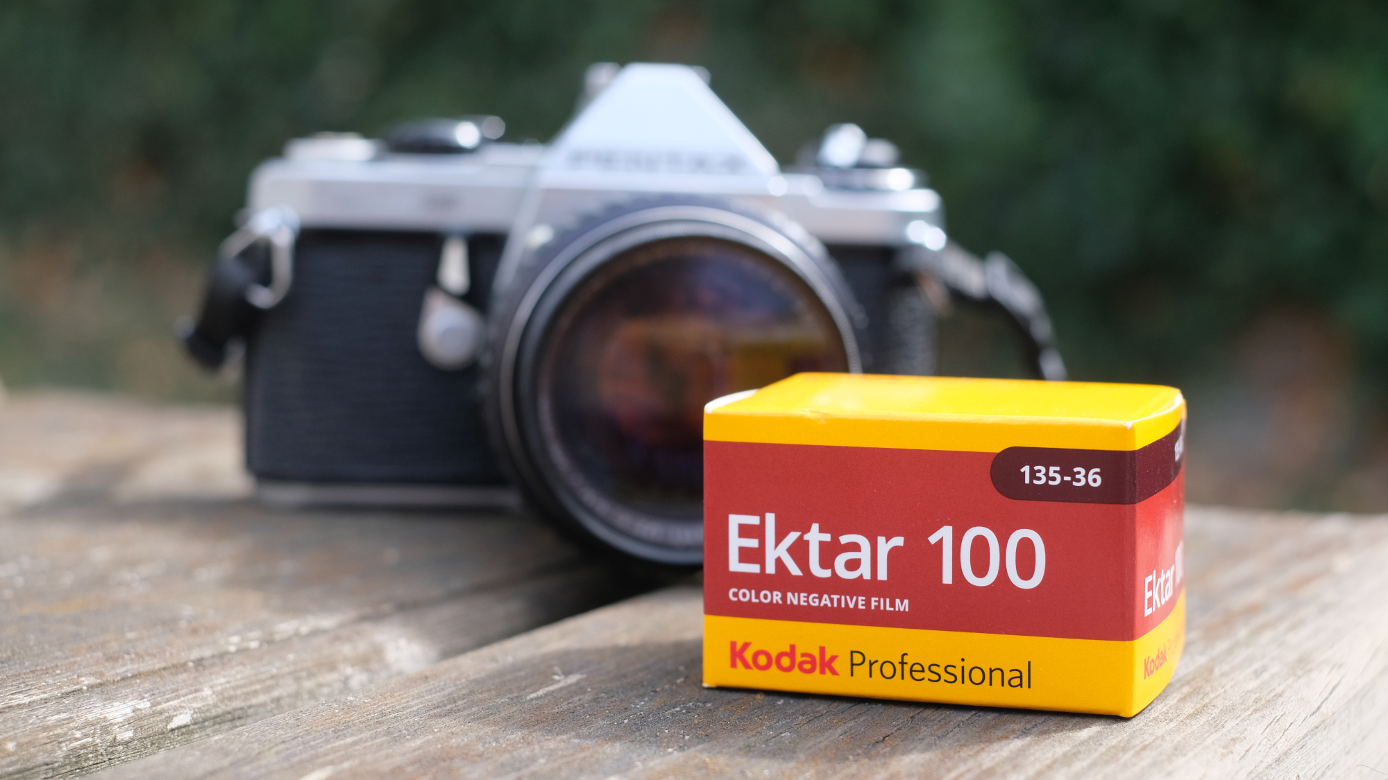 Photograph of Kodak Ektar 100 35mm film