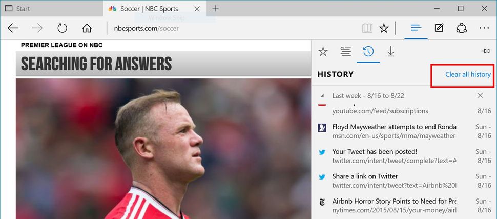 How to view and delete browser history in Microsoft Edge | Windows Central