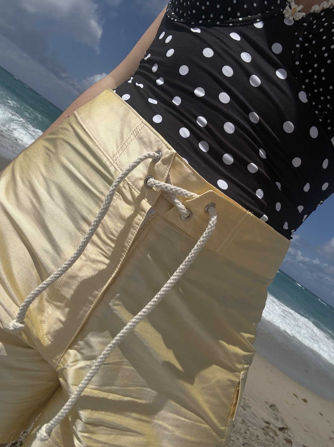Sierra Goodhue board shorts
