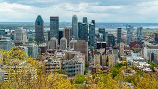 Montreal's dazzling skyline