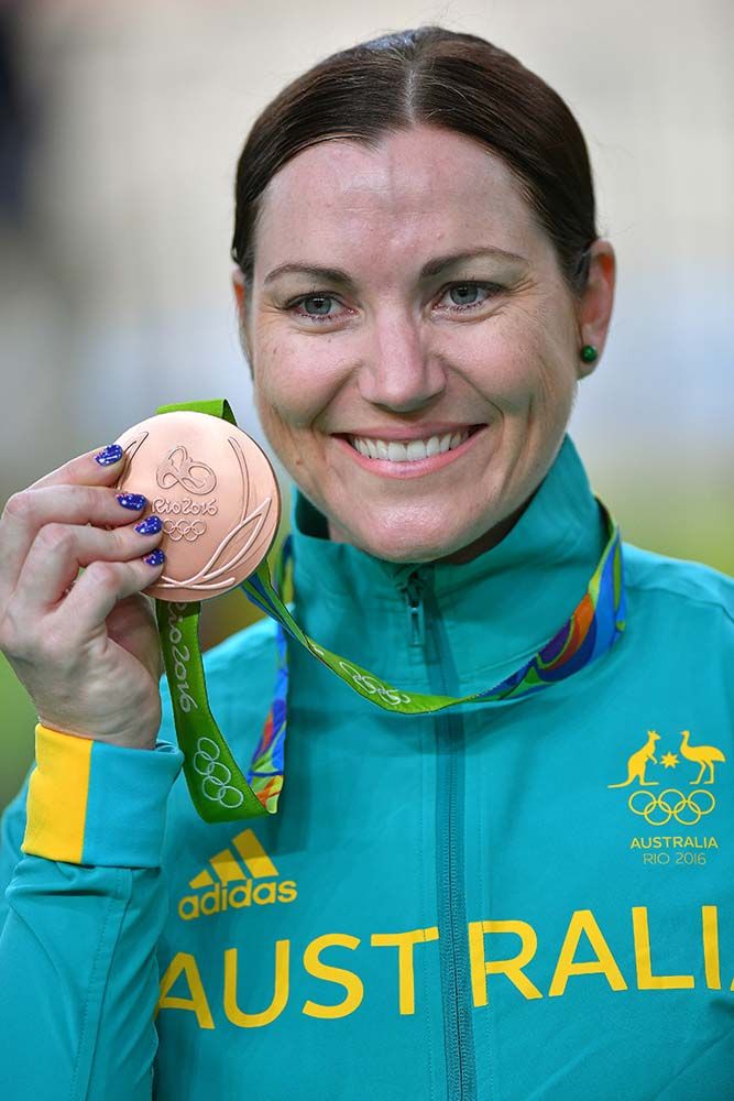 Anna Meares (Australia) took another medal