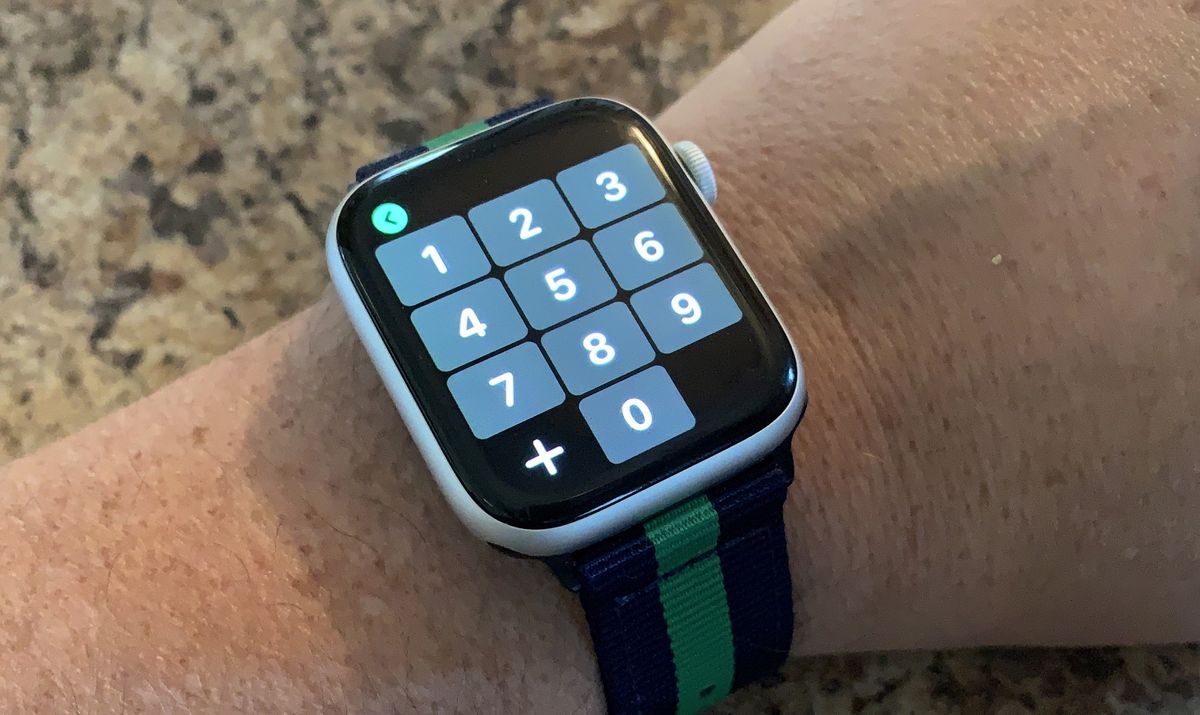 Numberpad on Apple Watch