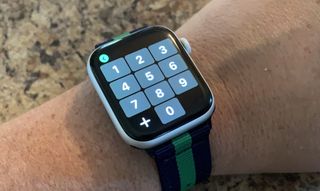 Numberpad on Apple Watch