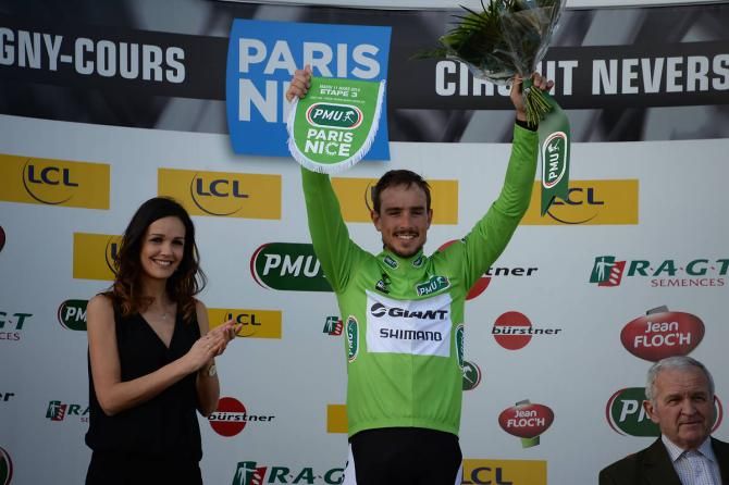Degenkolb now holds the points classification lead as well
