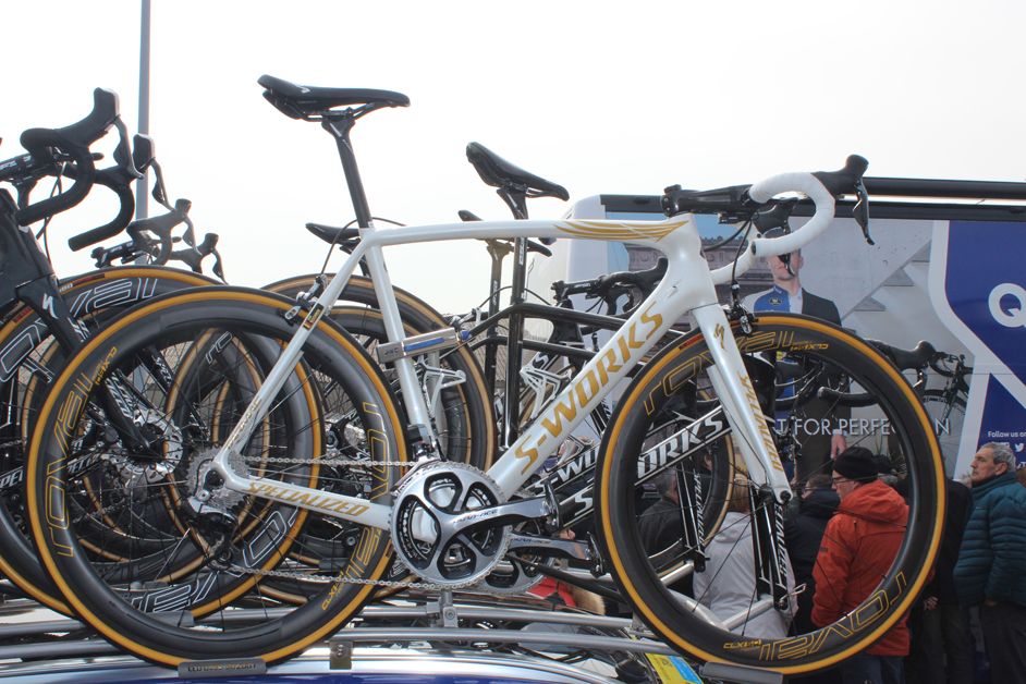 Tom Boonen's spare custom Tarmac