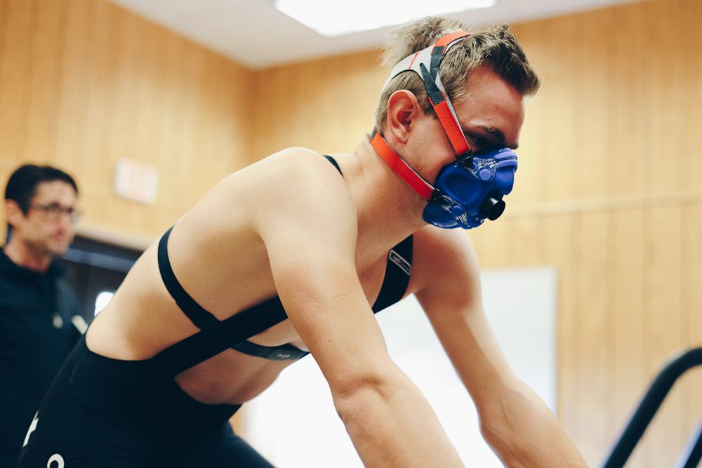 A Holowesko-Citadel rider undergoes testing at Furman University