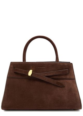 Dash Suede Top Handle Bag