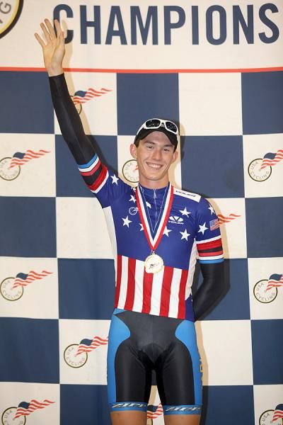 Adam Liebovitz takes the Gold in the Men's 4k Pursuit