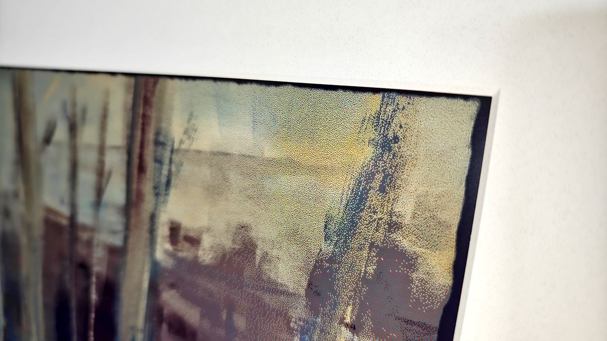 A digital art picture frame