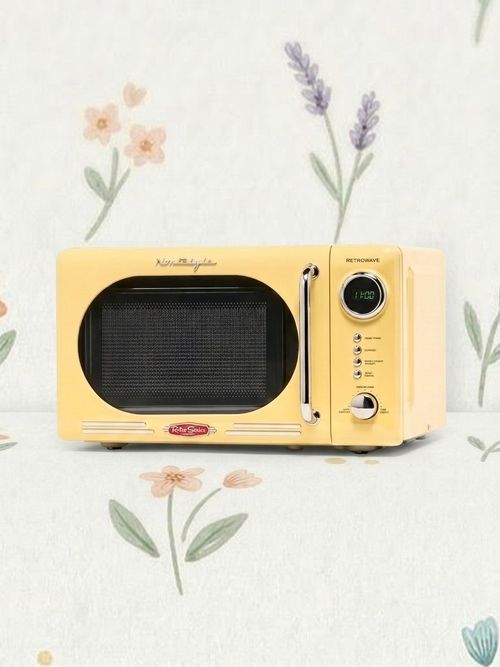 Retro Compact Microwave