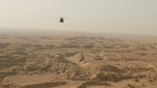 Chinook Helicopter in Iraq.