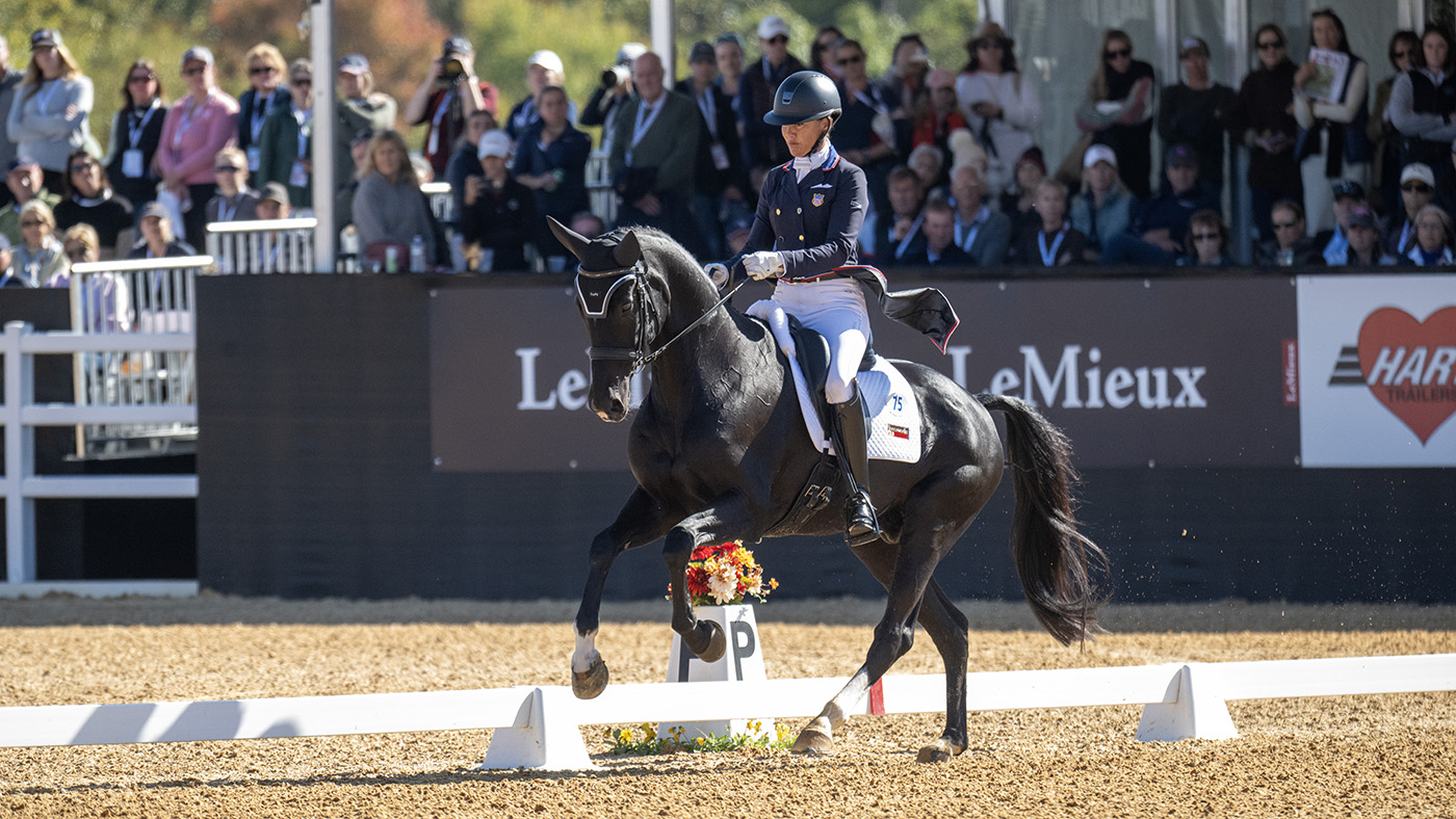 Maryland 5 Star dressage &ndash; Tamie Smith and Mai Baum