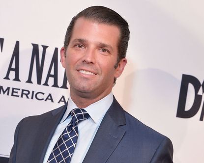 Donald Trump Jr. at Death of a Nation premiere.