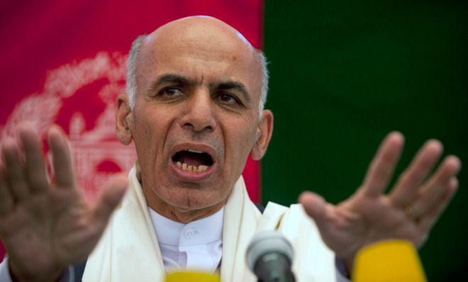 Newly-elected Afghan President Ashraf Ghani