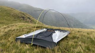 Nemo Hornet Osmo Ultralight Backpacking Tent: pole structure