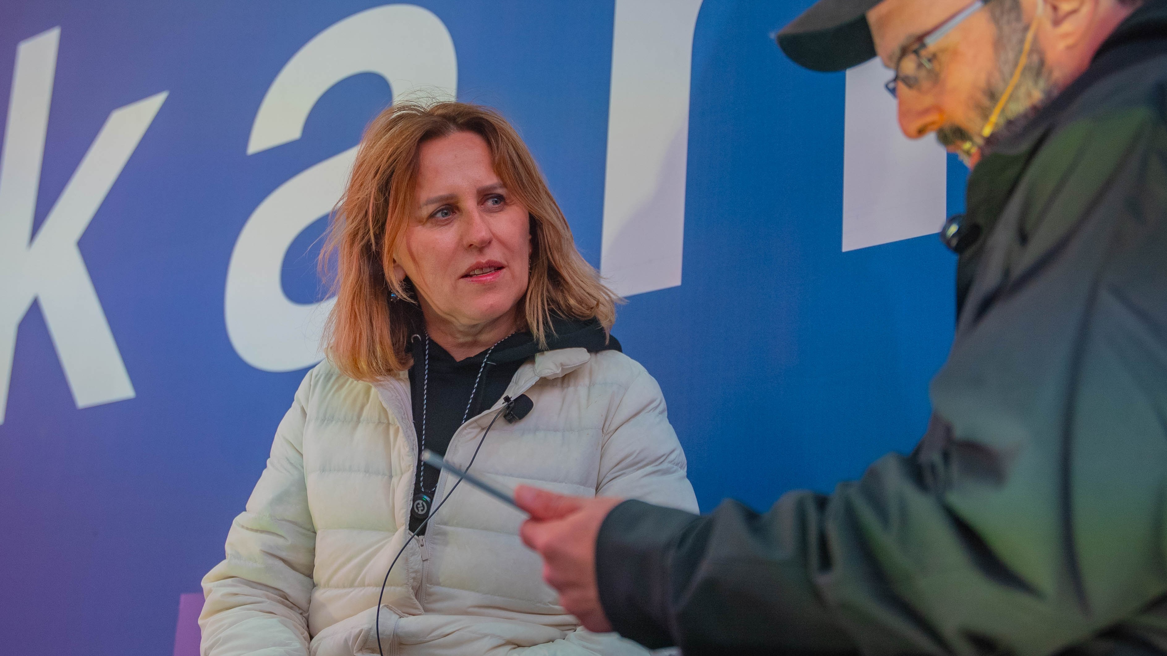 NordVPN's &quot;Talk to an hacker&quot; stunt in New York, October 16, 2025