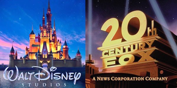 Disney and Fox&#039;s logos