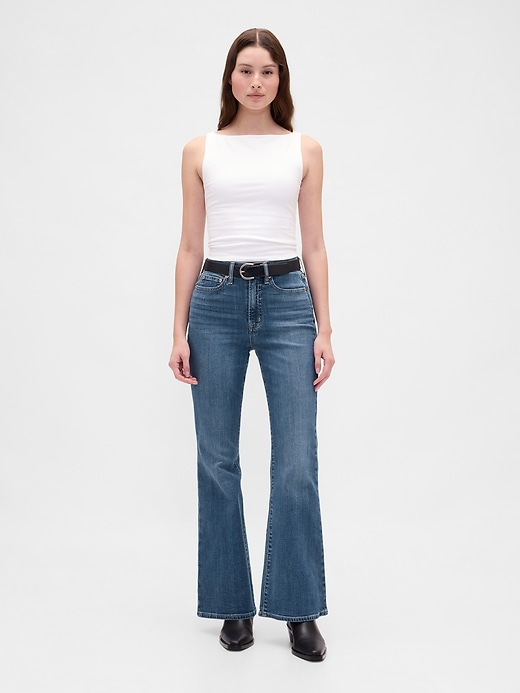 High Rise &#039;70s Flare Jeans