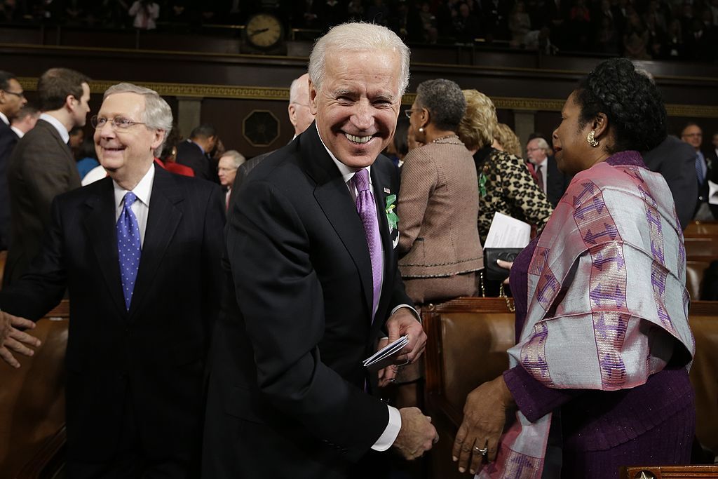 Biden at Obama State of the Union address