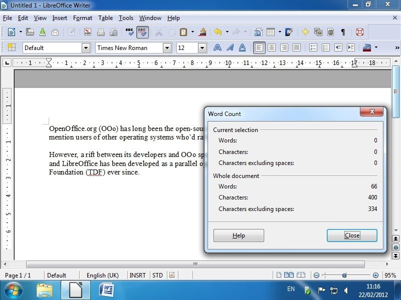 LibreOffice 3.5.0