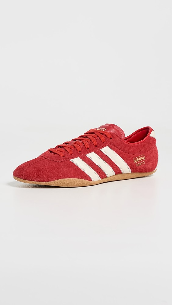 Tokyo Sneakers - Red/off White/gum 3