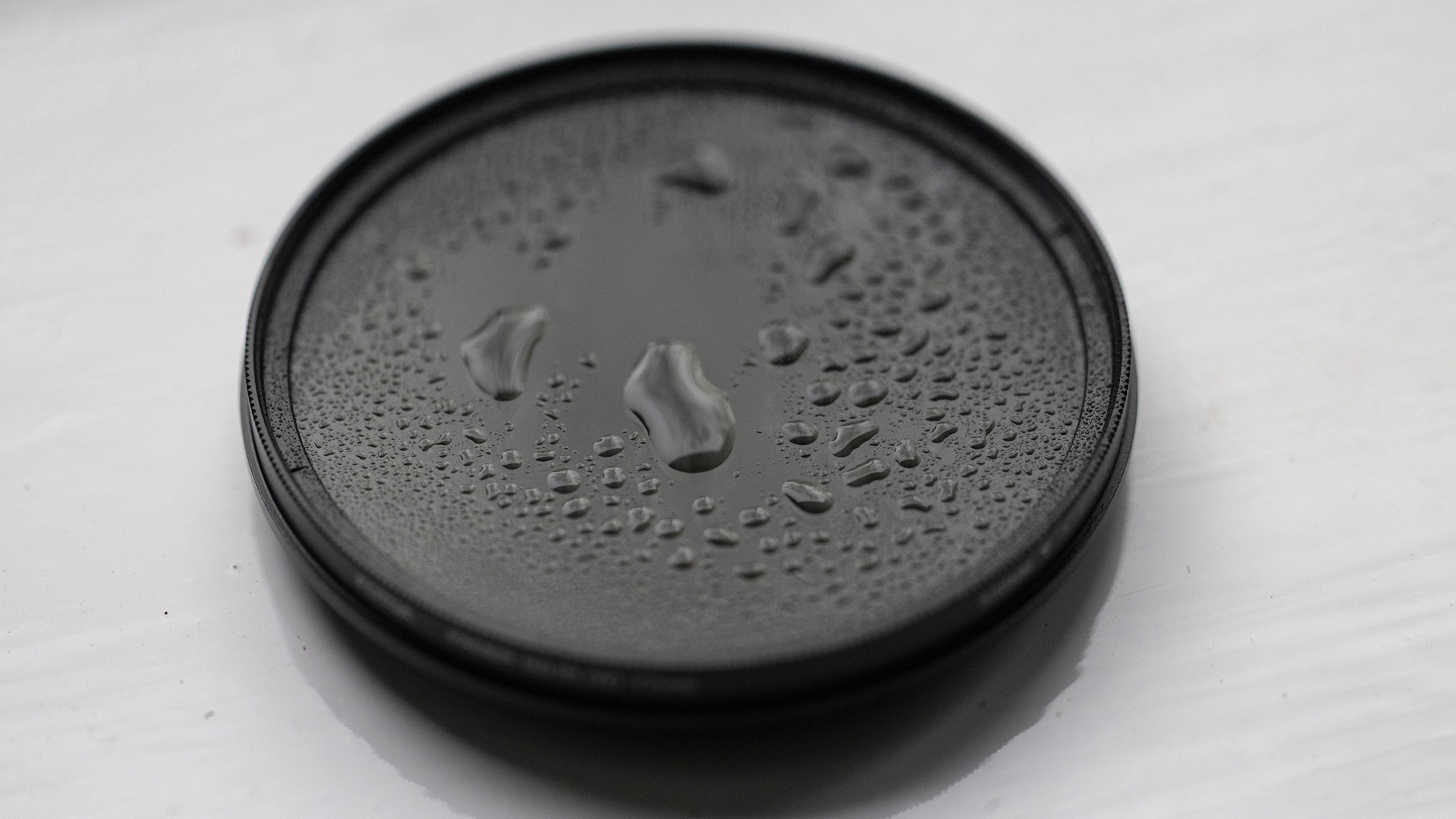 Fotga IR Variable Filter with water drops on it