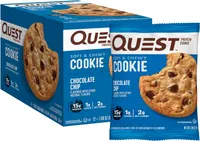 Quest Nutrition Chocolate Chip Protein Cookies (12 Pack) | $54 $26.49
