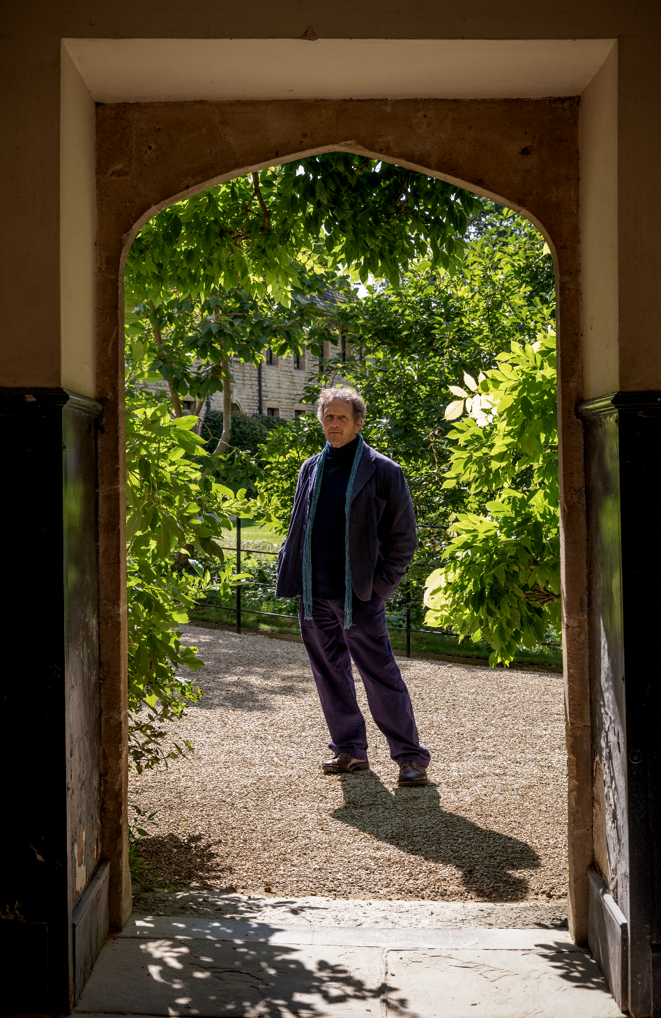 Monty don in a garden