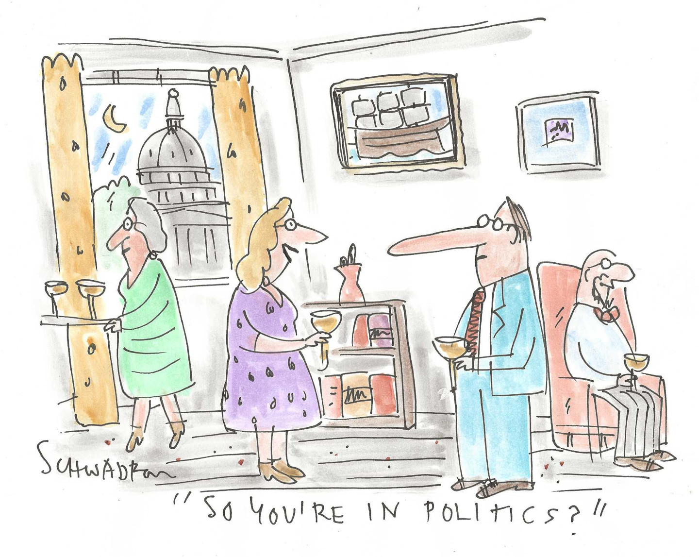 Political Cartoon
