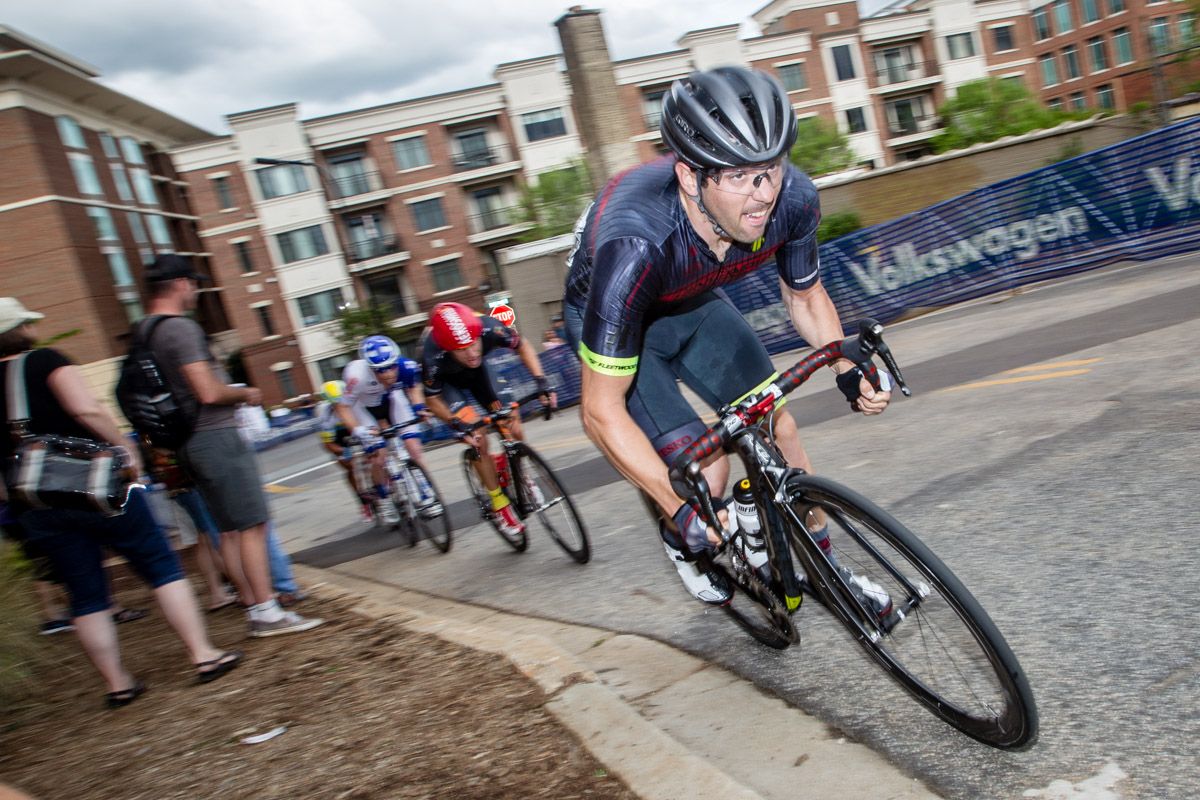 Ty Magner (Hincapie) launches an attack.