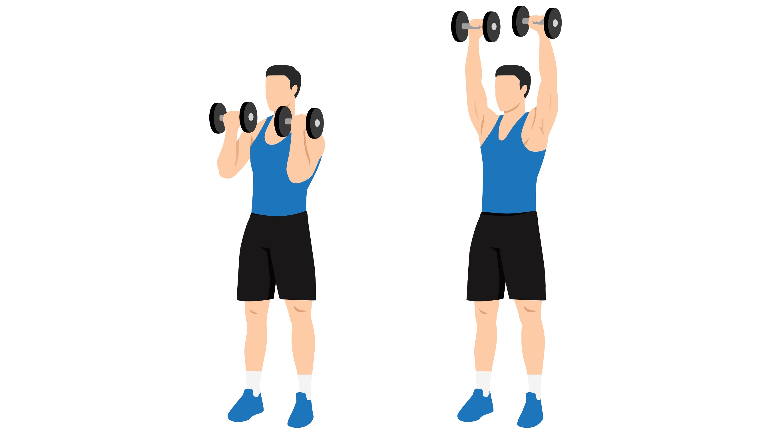 This upper-body dumbbell workout sculpts your shoulders, biceps, triceps  and pecs in just 30 minutes