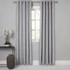 John Lewis & Partners Faux Silk Pair Blackout Lined Eyelet Curtains