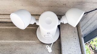 Nest Cam with Floodlight (wired) mounted outside
