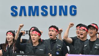 Samsung strikers