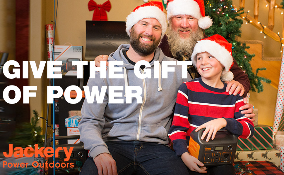 Use Jackery's discounted Power Station and Solar Panel to give the gift of clean power