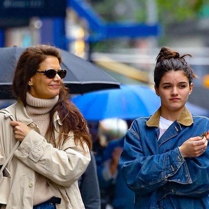 Katie Holmes and Suri Cruise in New York City May 2024