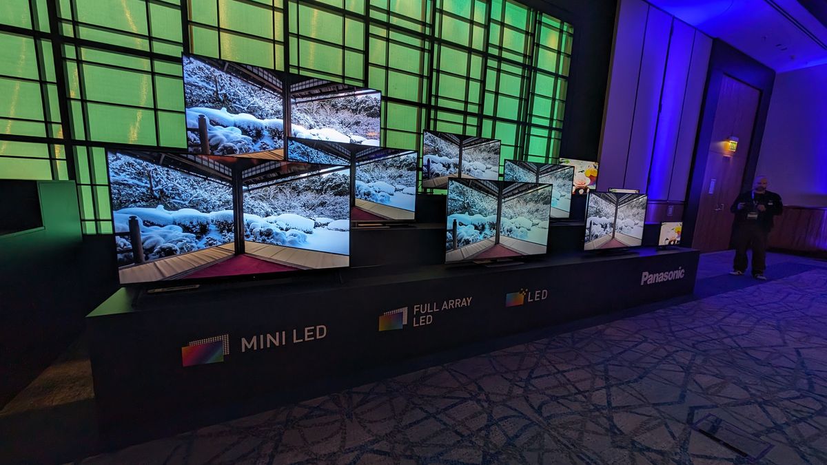 Panasonic Mini LED line up 2024