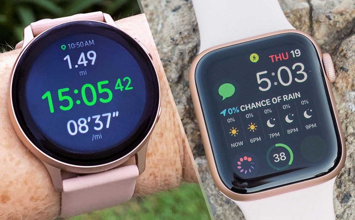 スマートフォン/携帯電話 その他 Apple Watch 5 vs Galaxy Watch Active 2: Which smartwatch wins 