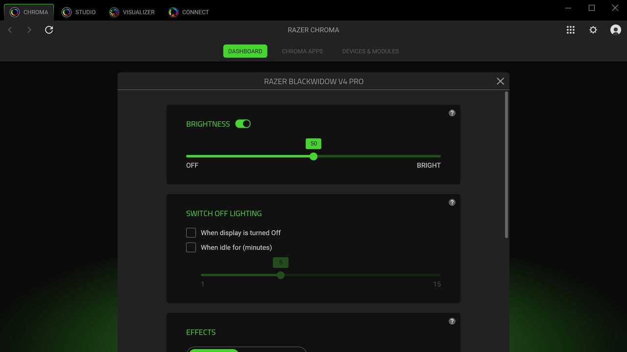 Images of the New Razer Synapse, Razer Chroma app, and Razer Aether products.