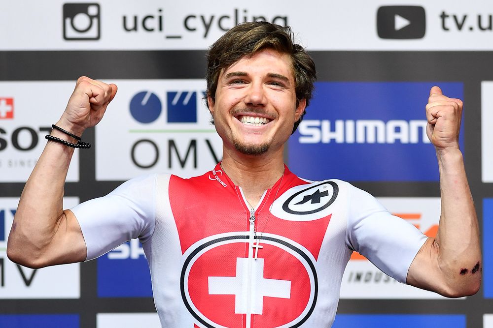 2018 U23 road race winner Marc Hirschi
