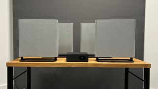 Sony Bravia Theatre Quads wireless speaker package