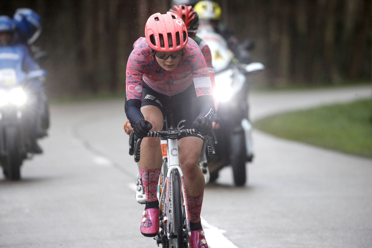 Scheldeprijs Women 2022 - 2nd Edition - Schoten - Schoten 138,1 km - 06/04/2022 - Abi Smith (GBR - EF Education-TIBCO-SVB) - photo Rafa Gomez/SprintCyclingAgency&Acirc;&copy;2022